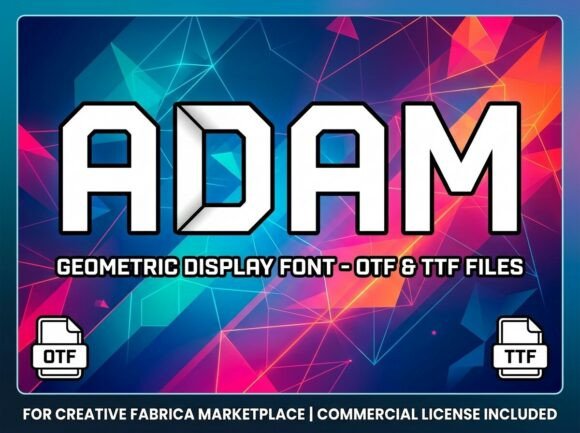 Adam Font - Preview 1