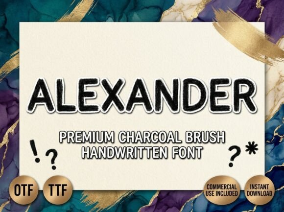 Alexander Font - Preview 1