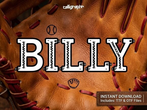 Billy Font - Preview 1