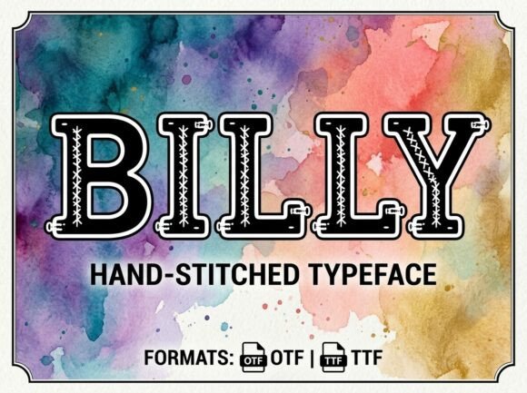 Billy Font - Preview 2