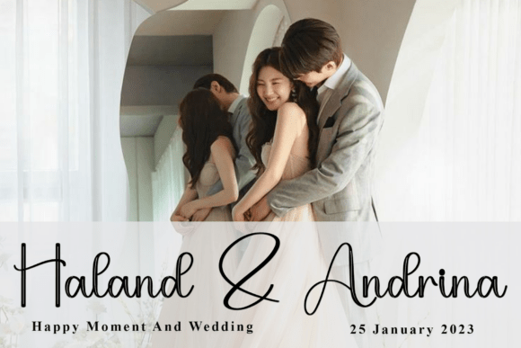 Booking Font - Preview 1
