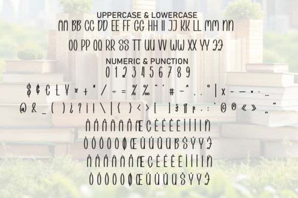 Bookland Font - Preview 6