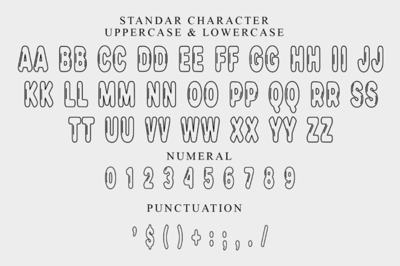 Building Minimalist Font - Preview 2