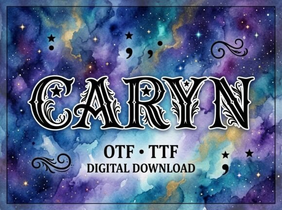 Caryn Font - Preview 2