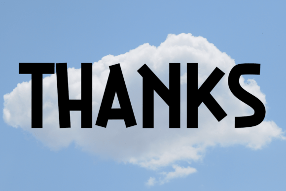 Cloud Font - Preview 4