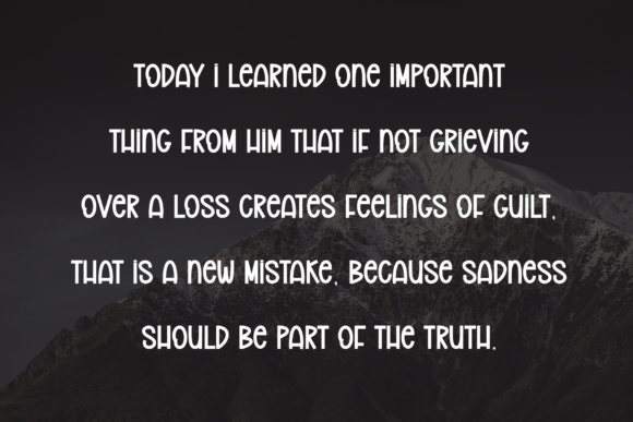 Dark Road Font - Preview 5