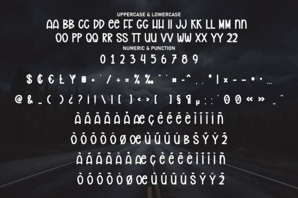 Dark Road Font - Preview 6