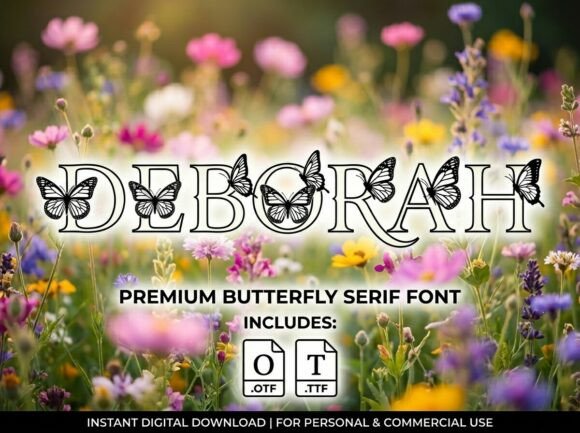 Deborah Font - Preview 1