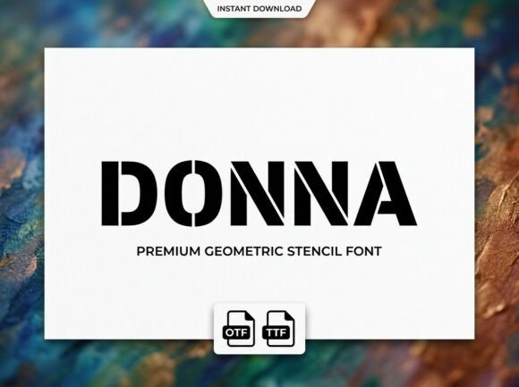 Donna Font - Preview 1