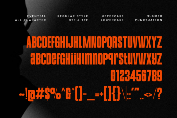 Evential Font - Preview 1