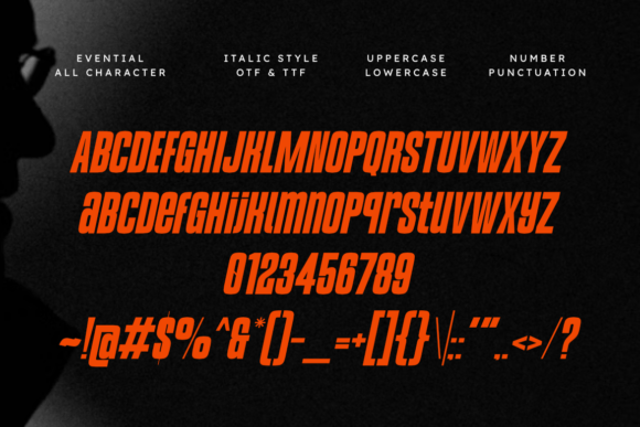Evential Font - Preview 2