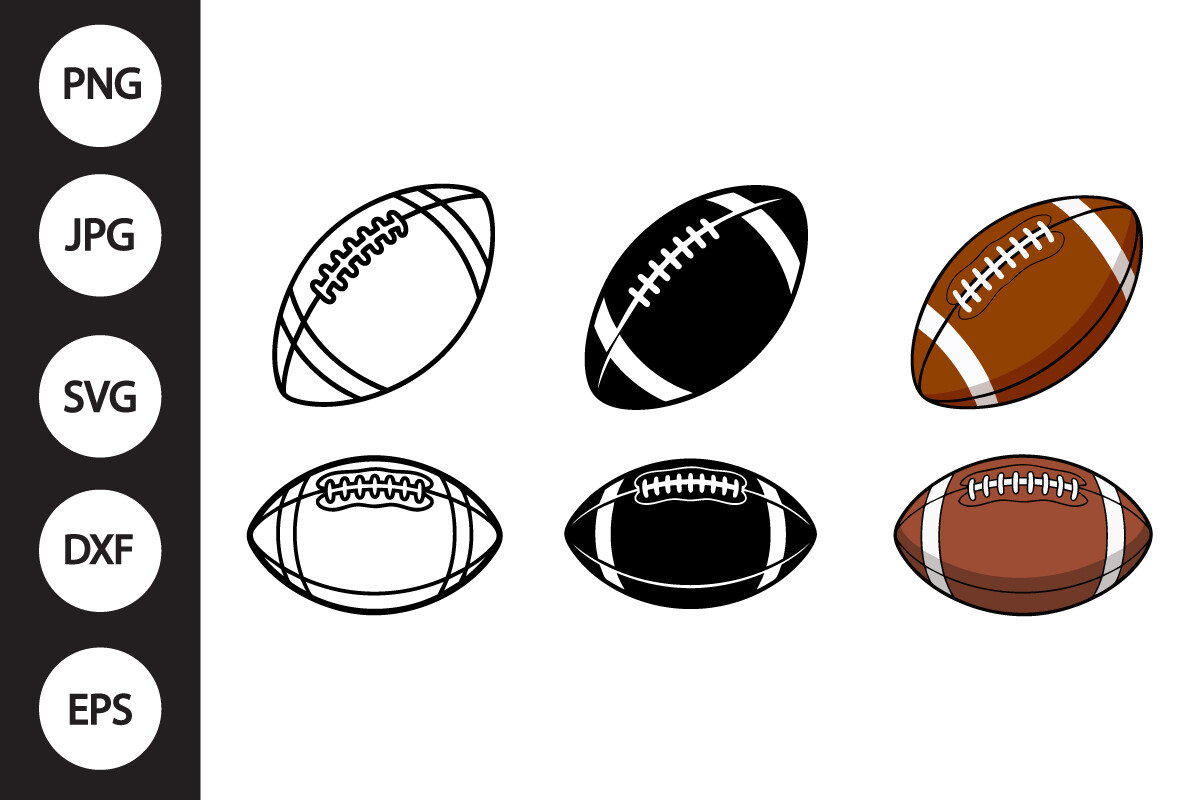 Football SVG, Football Clipart