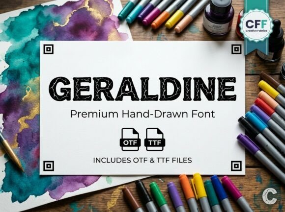 Geraldine Font - Preview 1