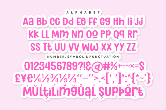 Girls Stylish Font font preview - 4