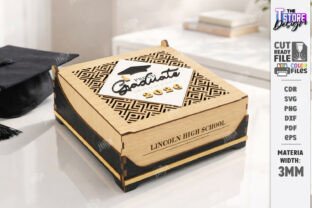 Graduation Photo Memory Box Laser Cut