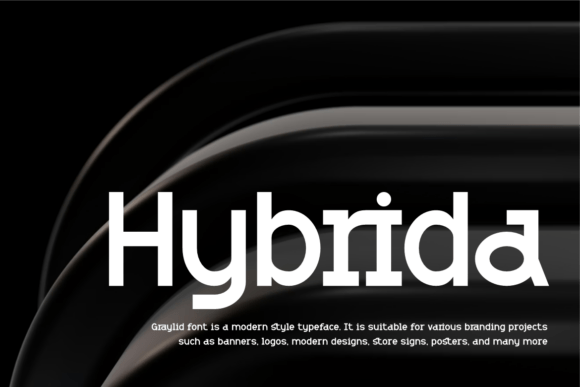 Graylid Font PNG with transparent background - Preview 2