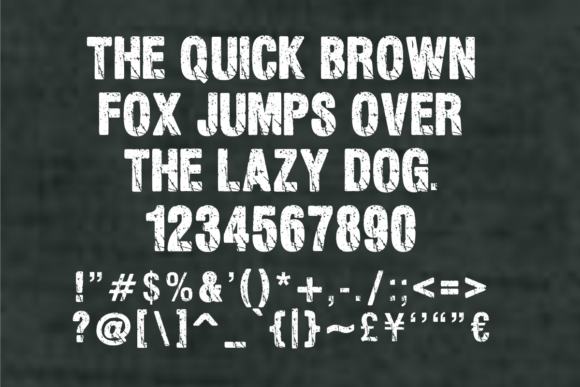 Hancock Font - Preview 3