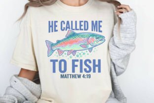 He Called Me to Fish Christian PNG Graphic by RR Printive Studio ...