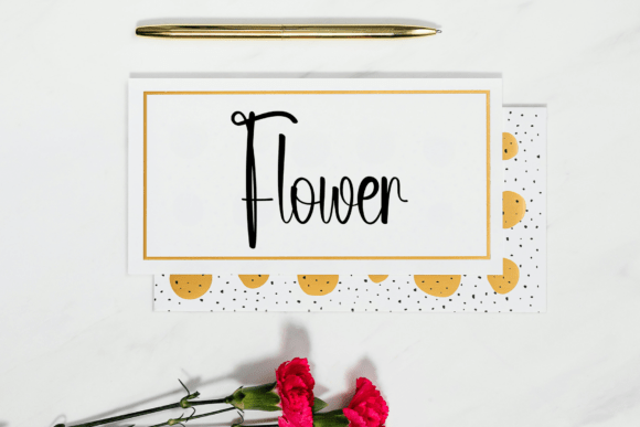 Heart Outline Font PNG with transparent background - Preview 1