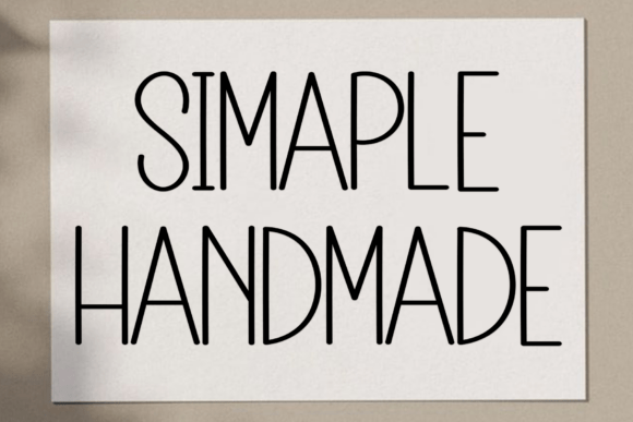 Holding Minimalist Font - Preview 4