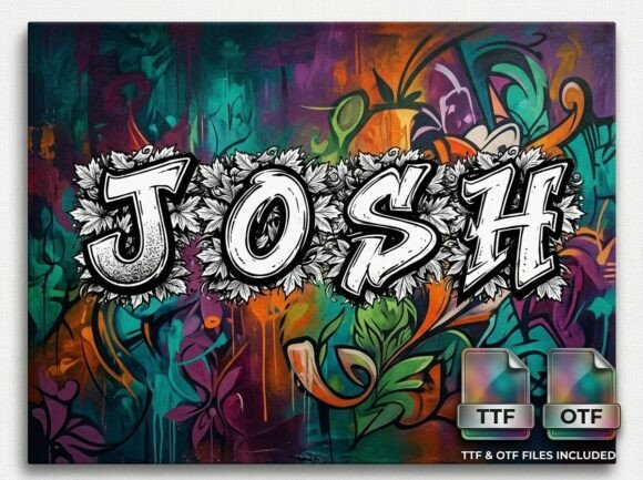 Josh Font PNG with transparent background - Preview 1