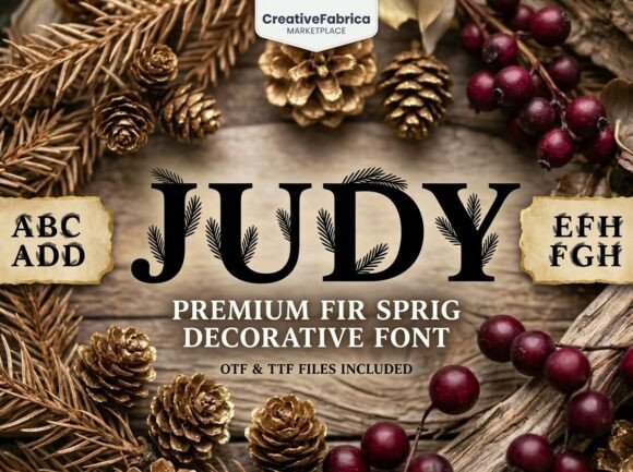 Judy Font - Preview 2