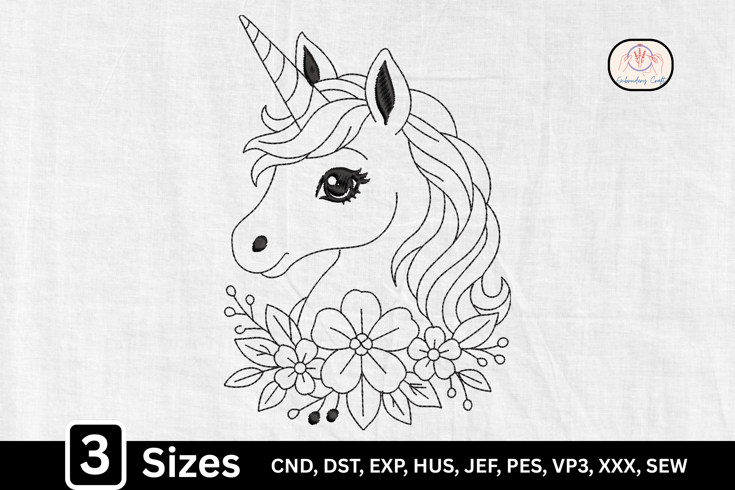 Line Art Unicorn