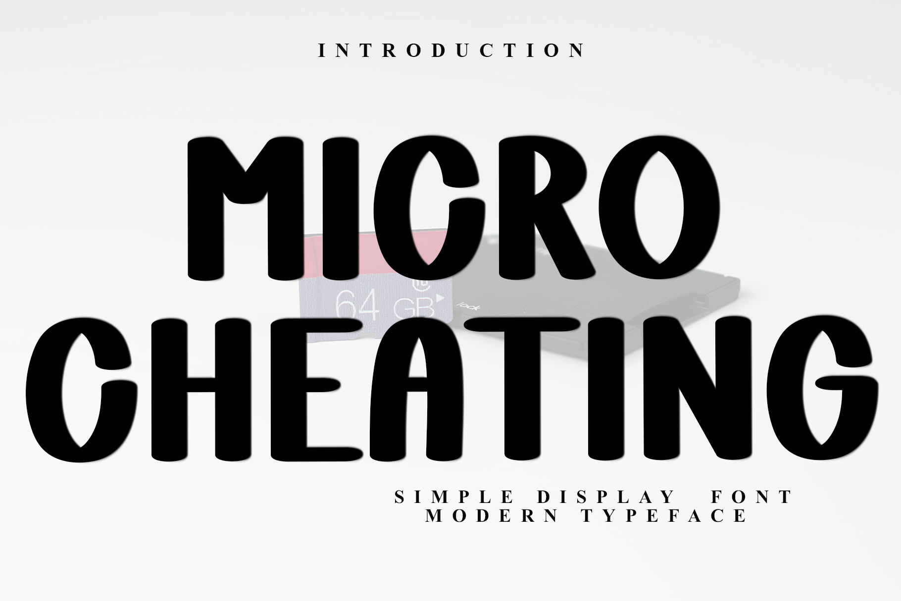 Micro Cheating Font by FreshTypeINK · Creative Fabrica