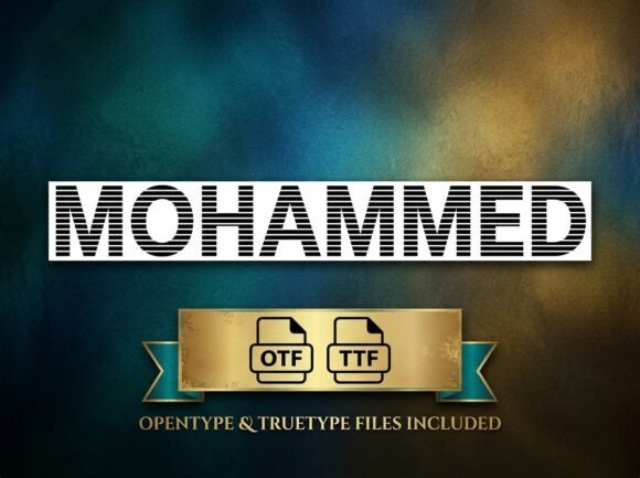 Mohammed Font font preview - 1