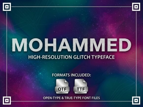 Mohammed Font font preview - 2