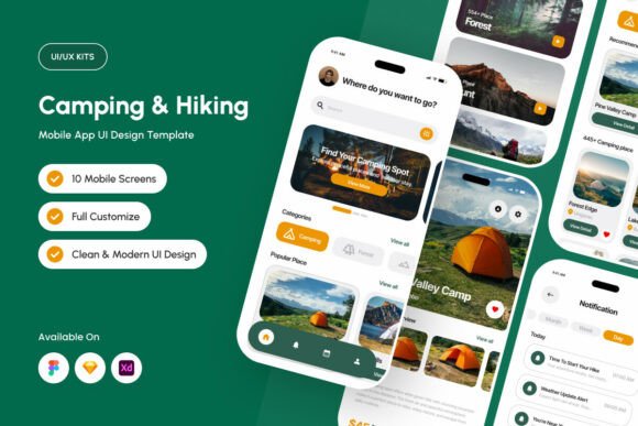 OutVenture - Camping & Hiking Mobile App