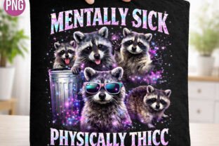 Raccoon Trash Panda Funny Cute PNG Graphic by DIGITAL HIVE · Creative ...