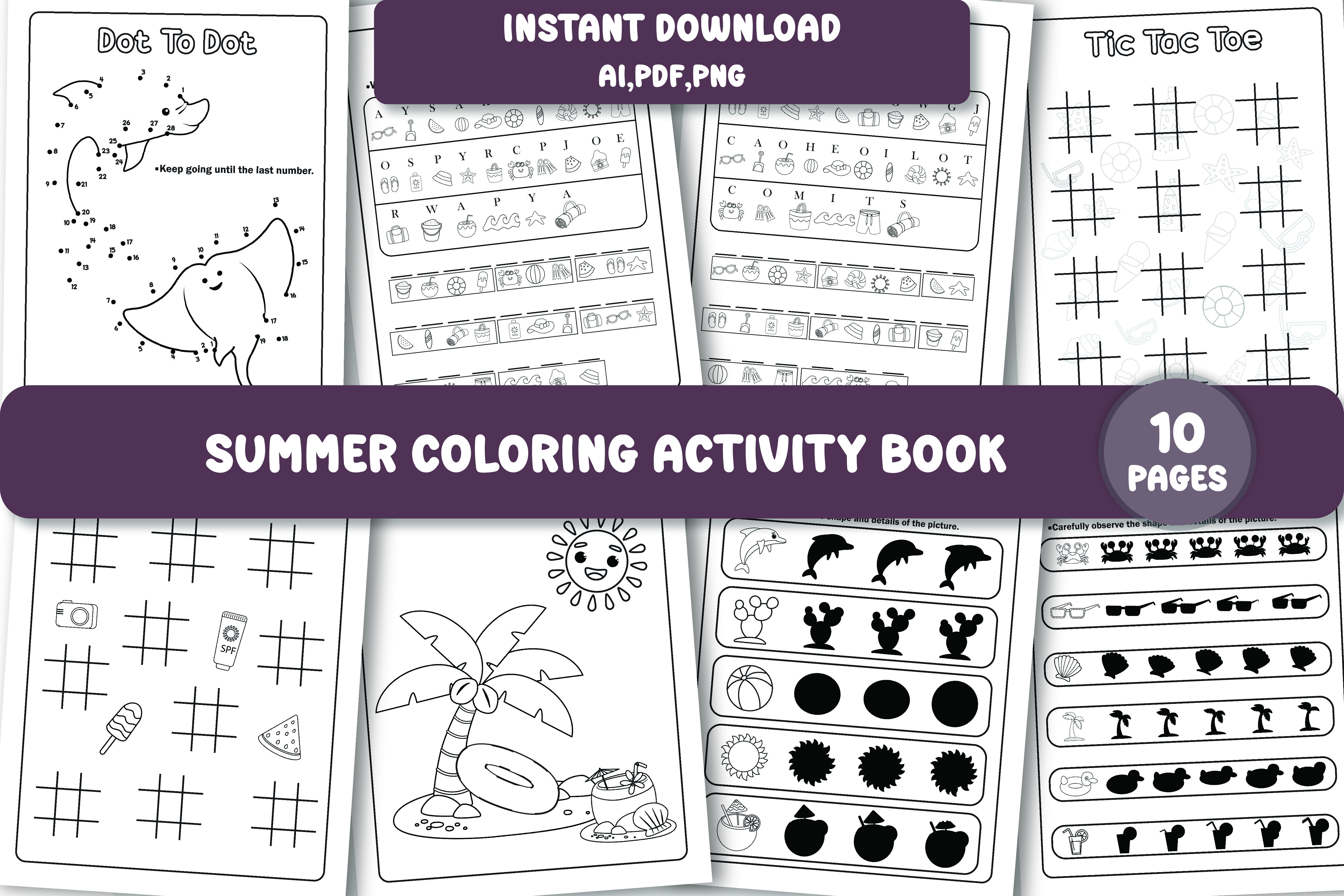 Summer Activity Book
