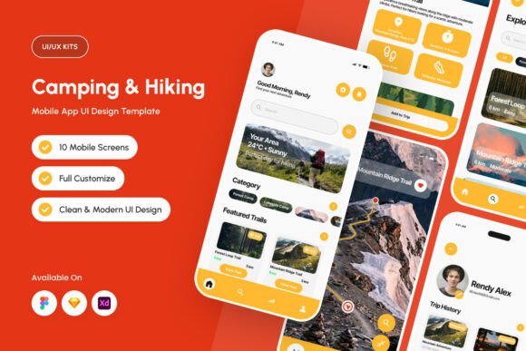TrailNest - Camping & Hiking Mobile App