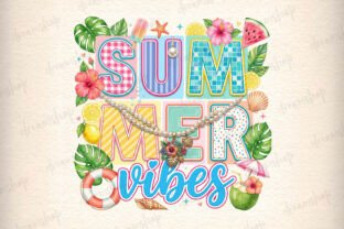 Tropical Summer Vibes Floral Png, Graphic by Dreamshop · Creative Fabrica
