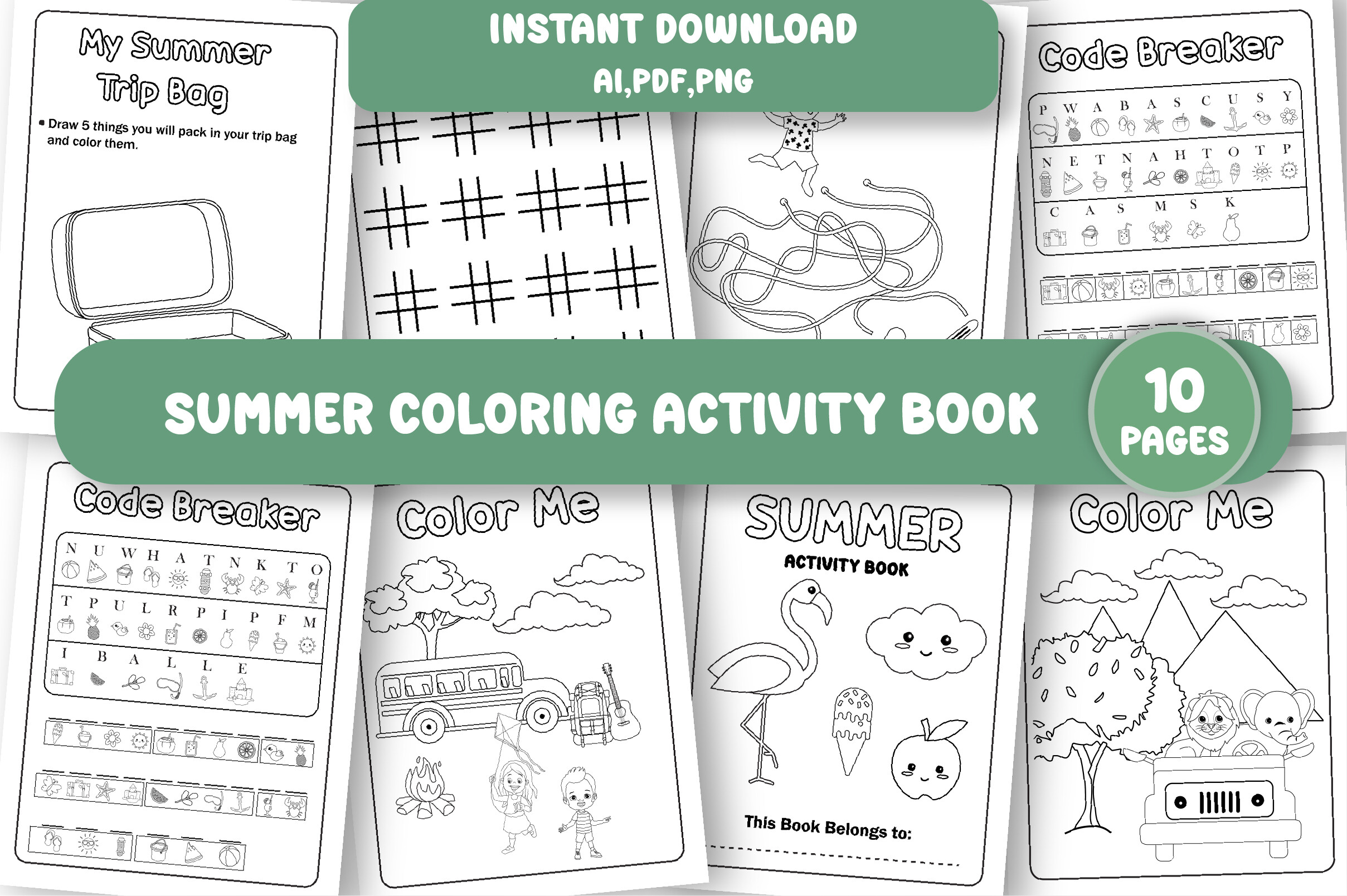 Summer Activity Book