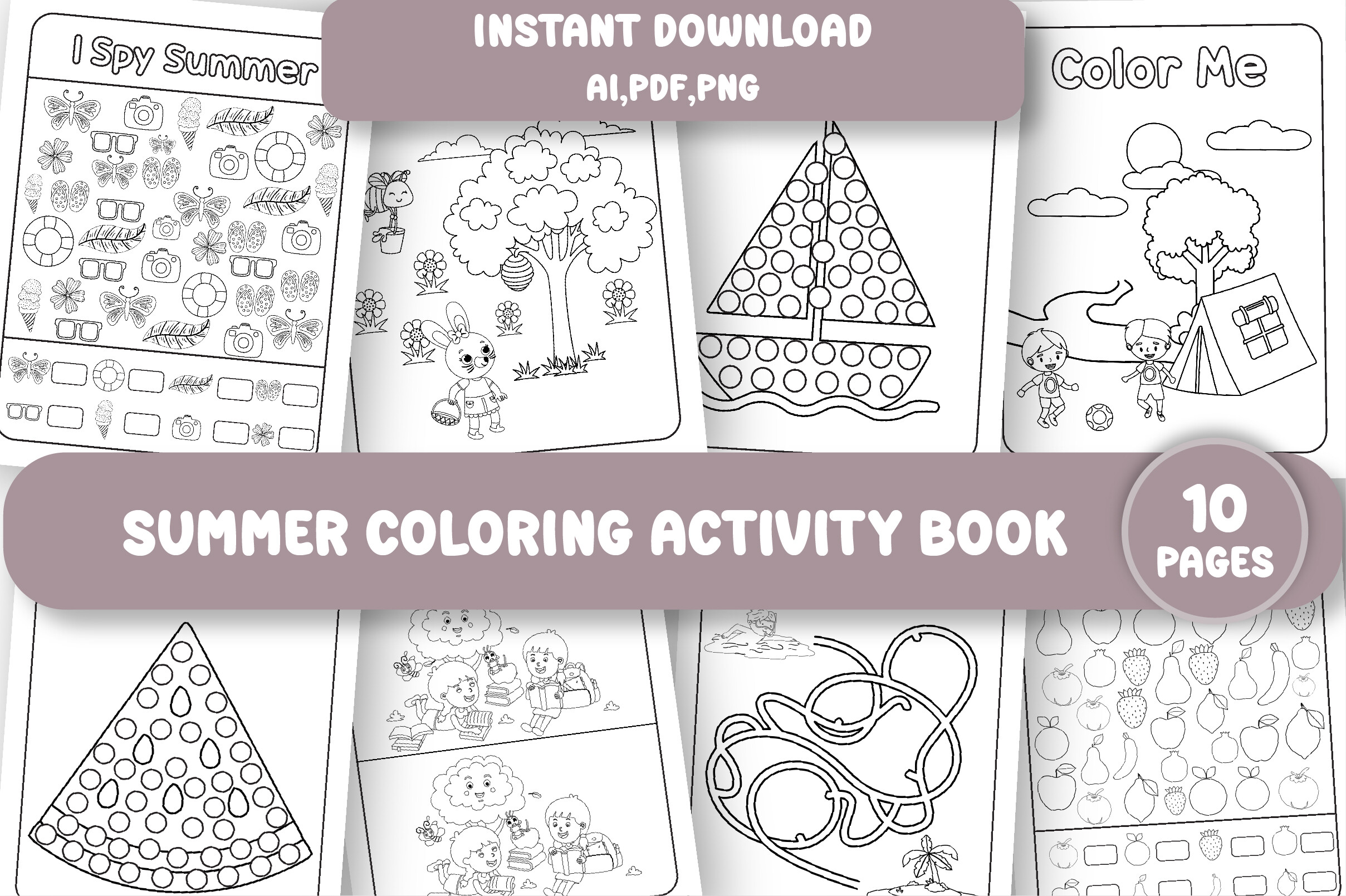 Summer Activity Book