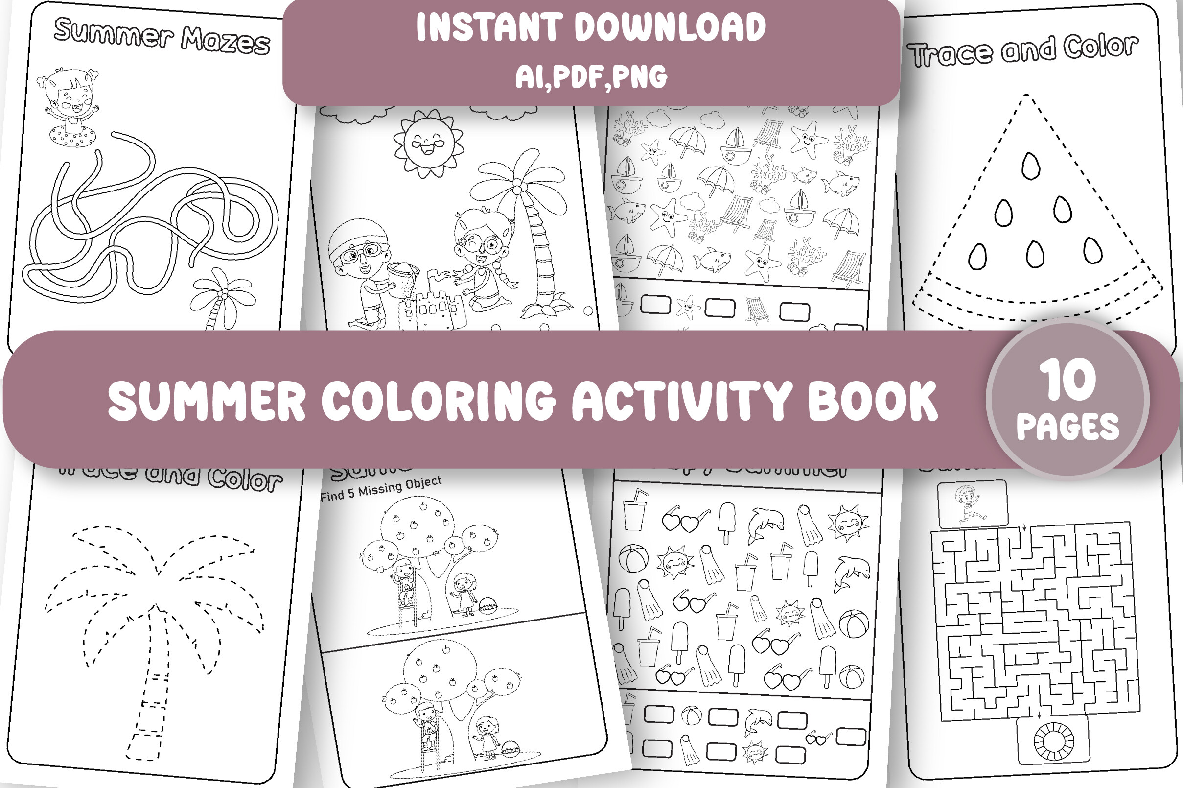 Summer Activity Book