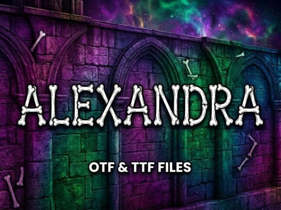 Alexandra Font - Preview 3
