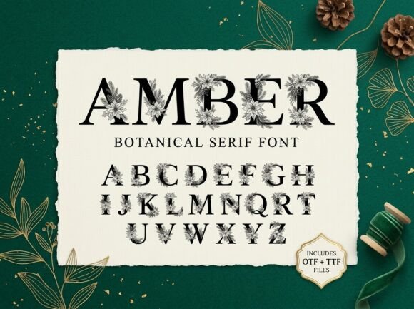 Amber Font - Preview 2