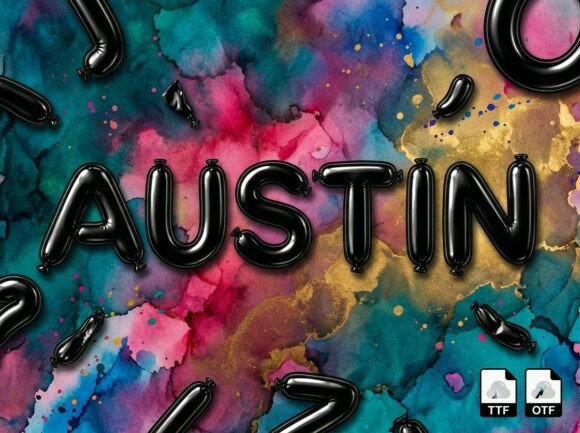 Austin Font - Preview 1