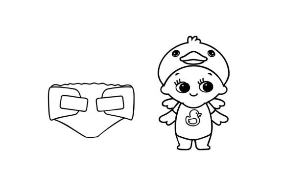 Baby Angels Essentials Dingbats Font - Preview 4