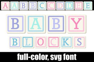 Baby Blocks Font by Illustration Ink · Creative Fabrica