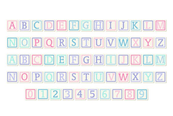 Baby Blocks Font - Preview 1
