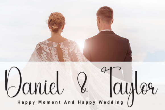 Baby Wedding Font - Preview 1