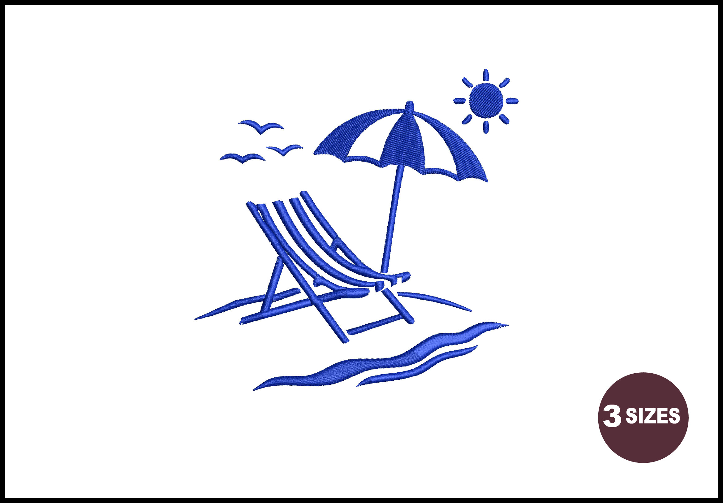 Beach Chair & Umbrella