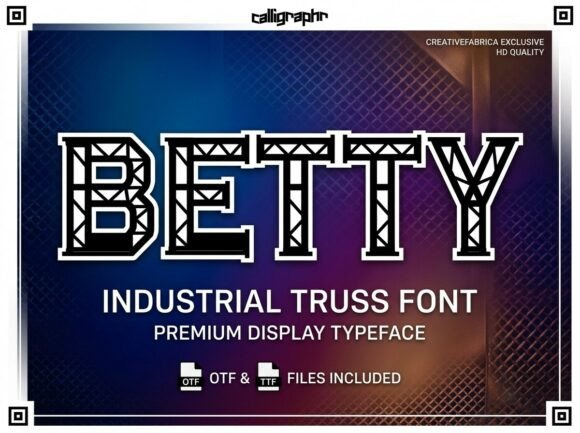 Betty Font - Preview 1