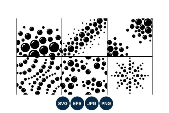 Black Bubble Pattern Collection