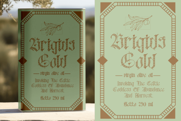 Black Eoghan Font - Preview 4