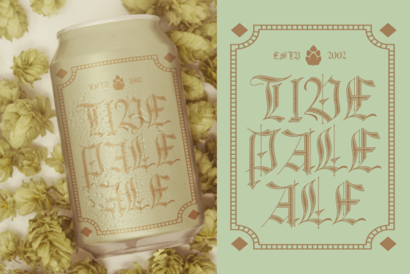 Black Eoghan Font - Preview 6